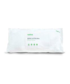 ALMOHADAS NATIVA ALMOHADA SERIE HOTELERA EFECTO PLUMA 80 X 40