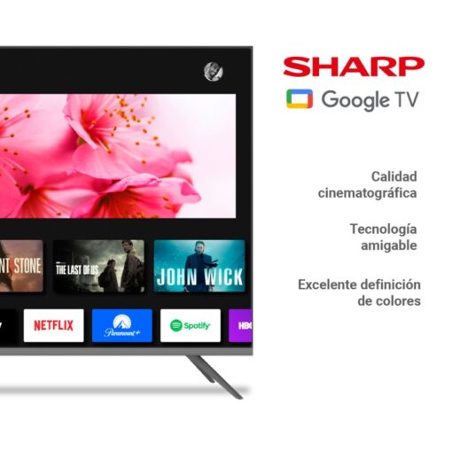 TELEVISION SHARP 50 LED 4T-C50FL6L SMART TV UHD 4K GOOGLE - Imagen 3