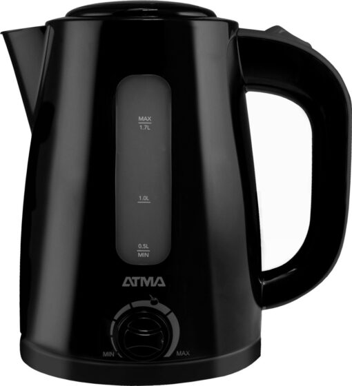 PAVAS ATMA PE1821NAP PAVA ELECTRICA ESENTIAL 1.7 LTS NEGRA