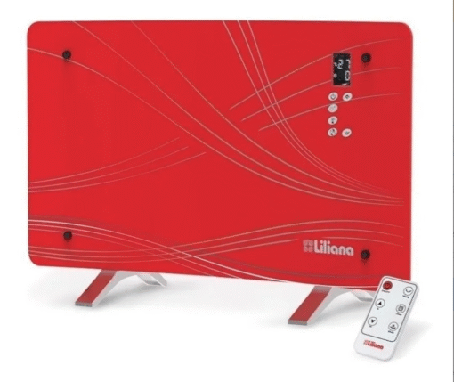 ESTUFAS LILIANA PPV 510 TURBOCALEFACTOR PIE/PARED TURBOLUXE V.CURVO 1000/2000W