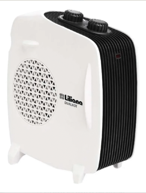 ESTUFAS LILIANA CFH 510 CALOVENTOR DUAL HOT 1000/2000W BLANCO