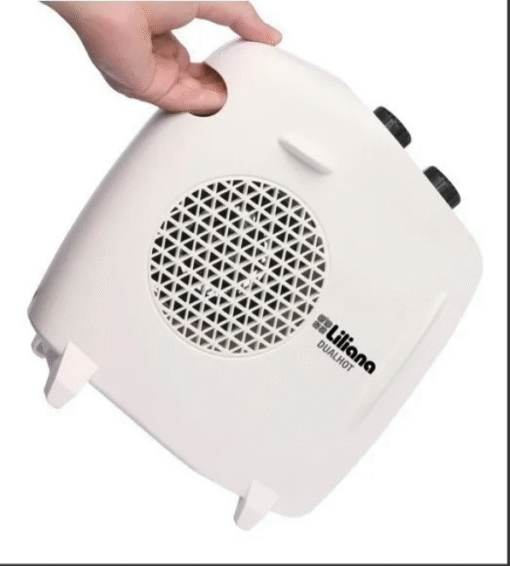 ESTUFAS LILIANA CFH 510 CALOVENTOR DUAL HOT 1000/2000W BLANCO - Imagen 2