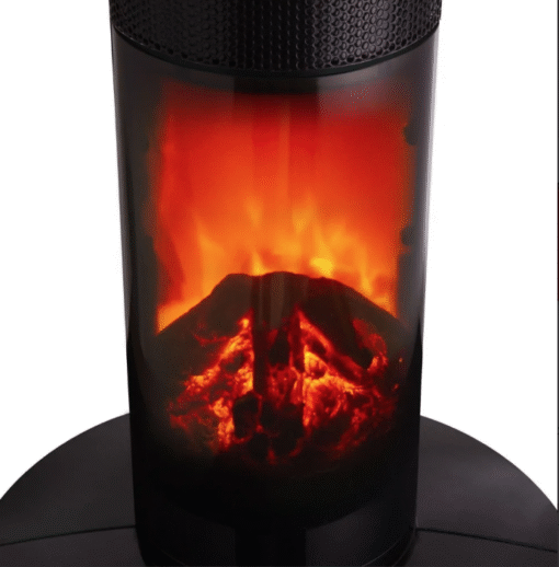 ESTUFAS LILIANA TCH 50 TURBOCALEFACTOR TORRE TOWERFLAME 1000/2000W - Imagen 2