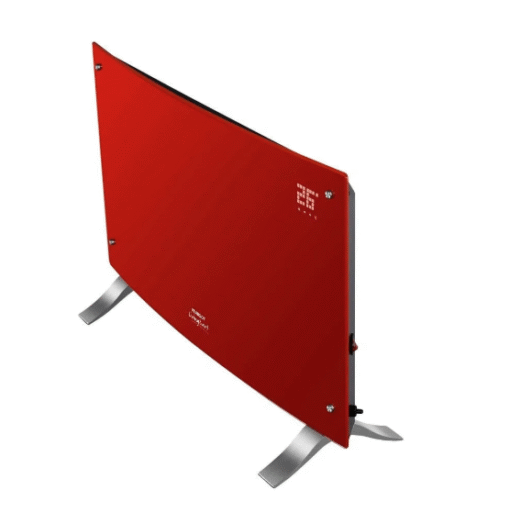 ESTUFAS PEABODY PE-VQM20R VITRO CONVECTOR CURVO 2000W ROJO - Imagen 3