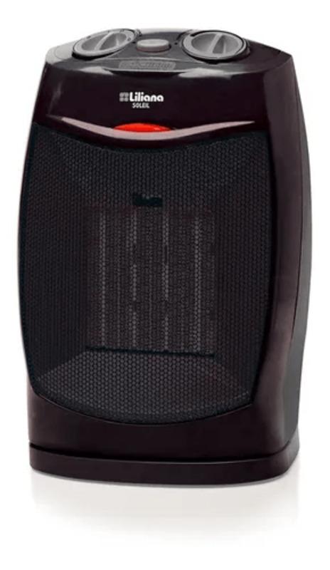 ESTUFAS LILIANA PTC 550 CALOVENTOR SOLEIL 750/1500W NEGRO