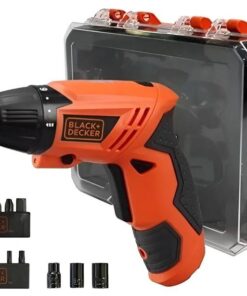 TALADROS BLACK Y DECKER KC 4815K ATORNILLADOR INALAMBRICO C/MALETIN 4.8V