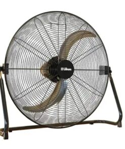 VENTILADORES LILIANA VTI32 TURBOVENTILADOR 32 INDUSTRIAL PARRILLA METALICA NEGRA 2 ASPAS 280W