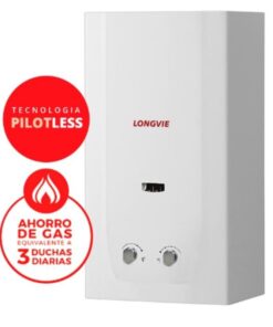 CALEFONES LONGVIE CN 514SS-E CALEFON 14L DOBLE REGULACION - ENC AUT - SENSOR - SIN LLAMA P. - G. ENVASADO