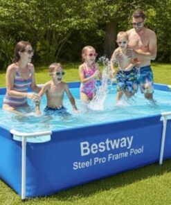 PILETAS BESTWAY 10471 PILETA STEEL PRO 2.28 X 1.59 X 0.42 1500 LTS