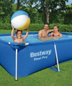 PILETAS BESTWAY 56403 PILETA STEEL PRO 2.59 X 1.70 X 0.61 2300 LTS