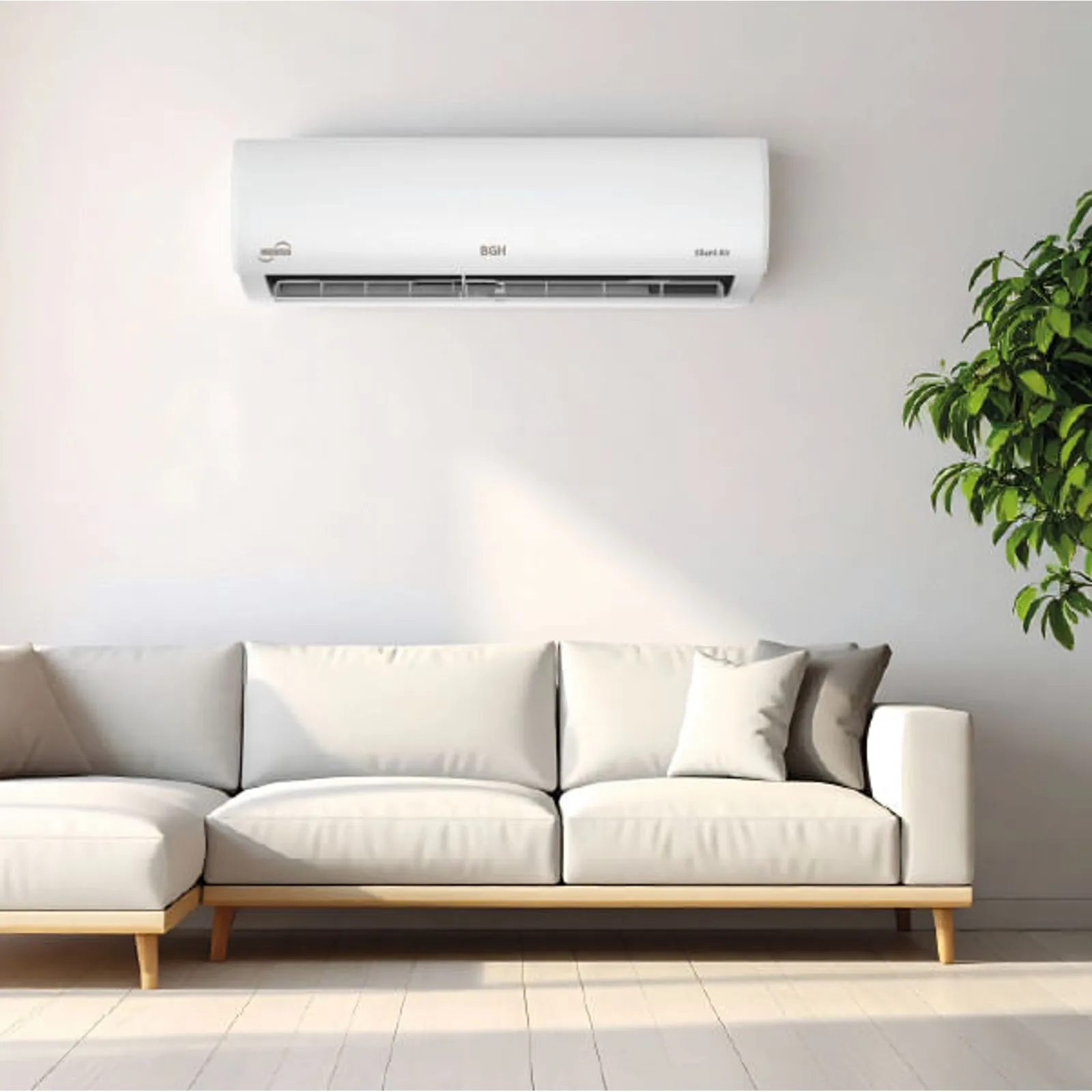 AIRE ACONDICIONADO BGH BSI35WCLW SPLIT INVERTER 3500W F/C - Imagen 2