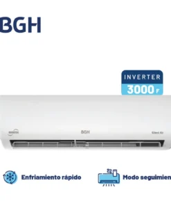 AIRE ACONDICIONADO BGH BSI35WCLW SPLIT INVERTER 3500W F/C